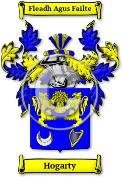 Hogarty Family Crest Download (JPG) Legacy Series - 600 DPI