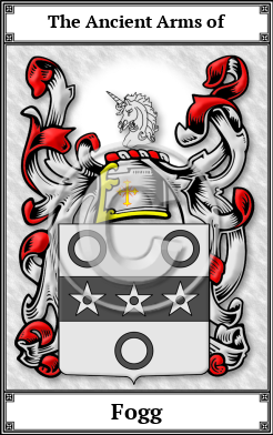 Fogg Family Crest Download (JPG) Book Plated - 600 DPI