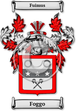 Foggo Family Crest Download (jpg) Legacy Series - 150 DPI
