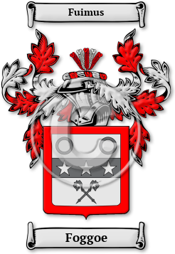 Foggoe Family Crest Download (jpg) Legacy Series - 150 DPI