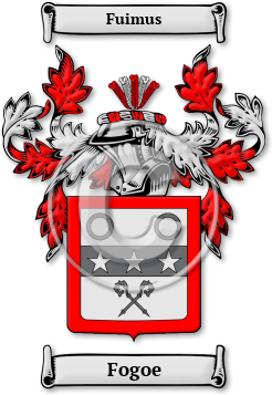 Fogoe Family Crest Download (jpg) Legacy Series - 150 DPI