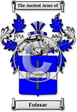 Foissac Family Crest Download (jpg) Legacy Series - 150 DPI