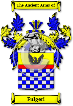Fulgeri Family Crest Download (jpg) Legacy Series - 150 DPI
