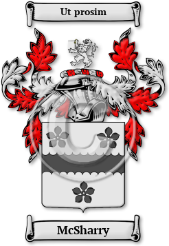 McSharry Family Crest Download (JPG) Legacy Series - 600 DPI