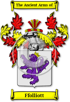 Ffolliott Family Crest Download (jpg) Legacy Series - 150 DPI