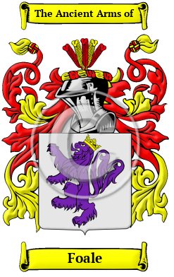 Foale Family Crest/Coat of Arms