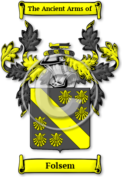 Folsem Family Crest Download (JPG) Legacy Series - 600 DPI