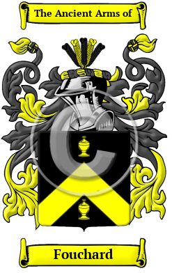 Fouchard Family Crest/Coat of Arms