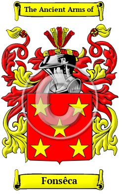 Fonsêca Family Crest Download (JPG) Heritage Series - 300 DPI