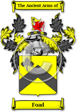 Foad Family Crest Download (jpg) Legacy Series - 150 DPI