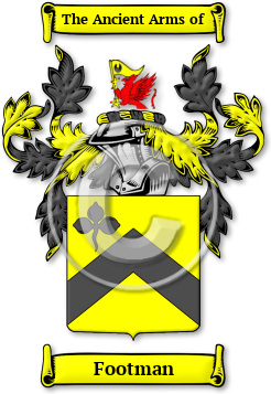 Footman Family Crest Download (JPG) Legacy Series - 600 DPI
