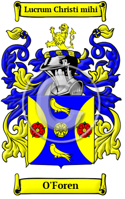 O'Foren Family Crest/Coat of Arms