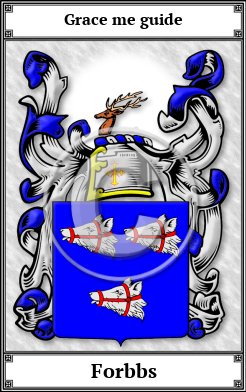 Forbbs Family Crest Download (JPG)  Book Plated - 150 DPI