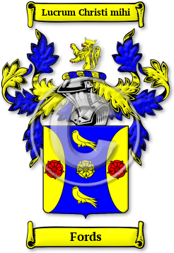 Fords Family Crest Download (jpg) Legacy Series - 150 DPI