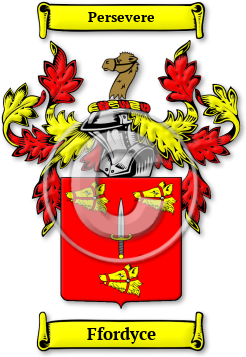 Ffordyce Family Crest Download (jpg) Legacy Series - 150 DPI
