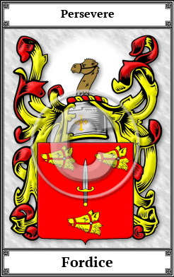 Fordice Family Crest Download (JPG)  Book Plated - 150 DPI