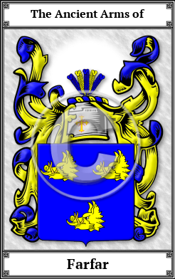Farfar Family Crest Download (JPG)  Book Plated - 150 DPI