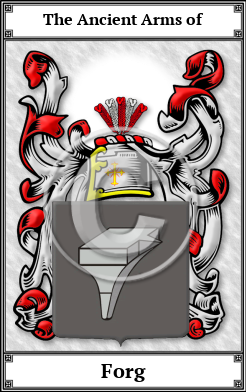 Forg Family Crest Download (JPG)  Book Plated - 150 DPI