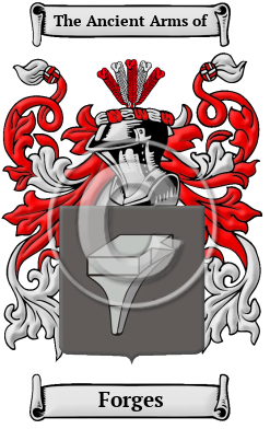 Forges Family Crest/Coat of Arms