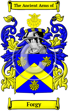 Forgy Family Crest/Coat of Arms