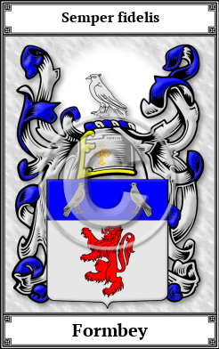 Formbey Family Crest Download (JPG)  Book Plated - 150 DPI