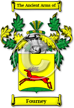 Fourney Family Crest Download (JPG) Legacy Series - 600 DPI