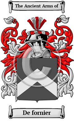 De fornier Family Crest/Coat of Arms
