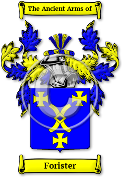 Forister Family Crest Download (jpg) Legacy Series - 150 DPI