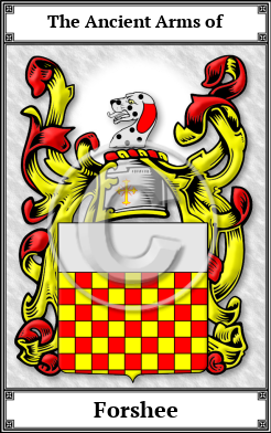 Forshee Family Crest Download (JPG)  Book Plated - 150 DPI