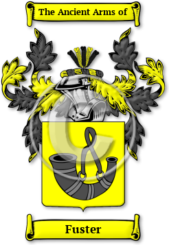 Fuster Family Crest Download (jpg) Legacy Series - 150 DPI