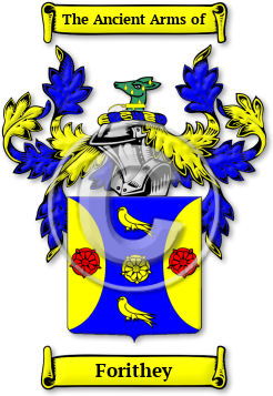 Forithey Family Crest Download (jpg) Legacy Series - 150 DPI