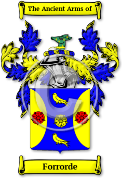 Forrorde Family Crest Download (JPG) Legacy Series - 600 DPI