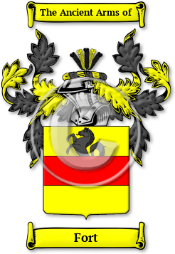 Fort Family Crest Download (jpg) Legacy Series - 150 DPI