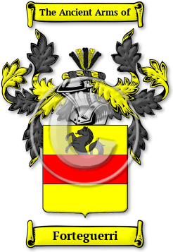 Forteguerri Family Crest Download (JPG) Legacy Series - 600 DPI