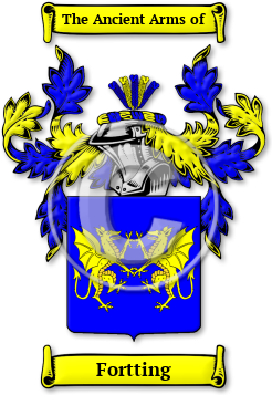 Fortting Family Crest Download (jpg) Legacy Series - 150 DPI