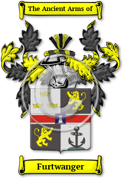 Furtwanger Family Crest Download (jpg) Legacy Series - 150 DPI