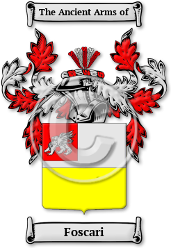 Foscari Family Crest Download (JPG) Legacy Series - 600 DPI