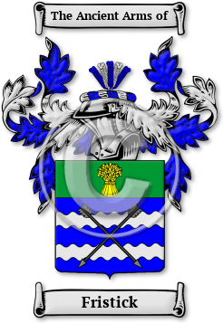 Fristick Family Crest Download (jpg) Legacy Series - 150 DPI