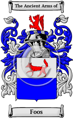 Foos Family Crest Download (JPG) Heritage Series - 600 DPI