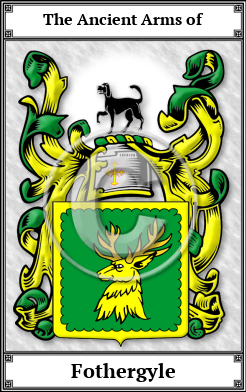 Fothergyle Family Crest Download (JPG) Book Plated - 600 DPI