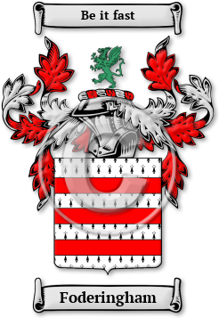 Foderingham Family Crest Download (JPG) Legacy Series - 600 DPI
