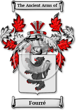Fourré Family Crest Download (jpg) Legacy Series - 150 DPI