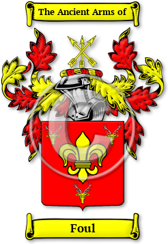 Foul Family Crest Download (jpg) Legacy Series - 150 DPI