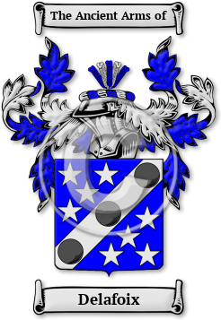 Delafoix Family Crest Download (JPG) Legacy Series - 600 DPI