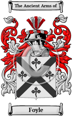 Foyle Family Crest Download (JPG) Heritage Series - 600 DPI