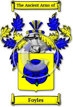 Foyles Family Crest Download (JPG) Legacy Series - 600 DPI