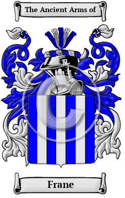 Frane Family Crest Download (JPG) Heritage Series - 600 DPI