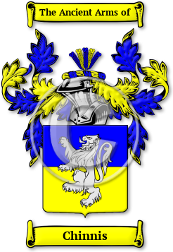 Chinnis Family Crest Download (jpg) Legacy Series - 150 DPI