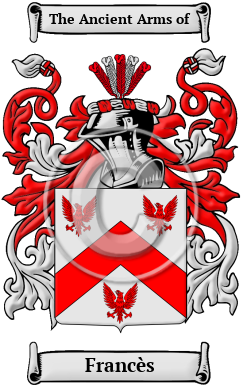 Francès Family Crest Download (JPG) Heritage Series - 300 DPI