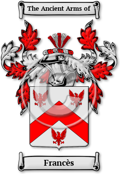 Francès Family Crest Download (JPG) Legacy Series - 600 DPI